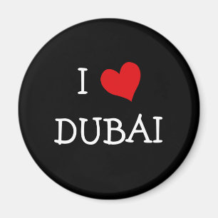 I KÄRLEK DUBAI MAGNET