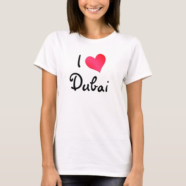 I Kärlek Dubai T-shirt (Framsida)