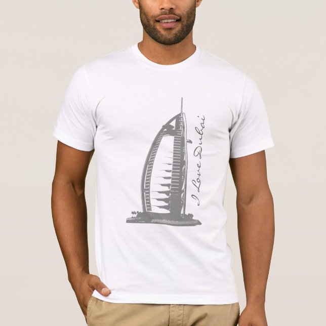 I kärlek Dubai T Shirt (Framsida)