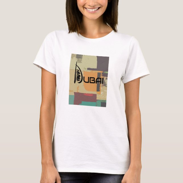 I kärlek Dubai T Shirt (Framsida)