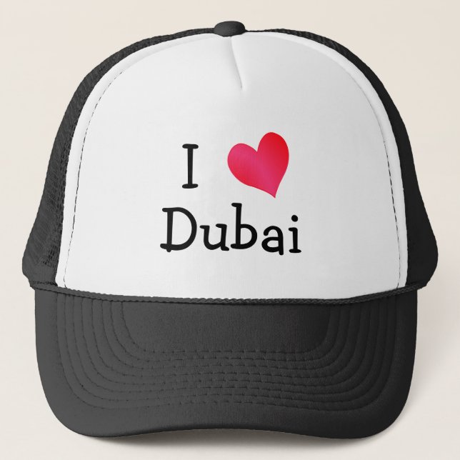 I Kärlek Dubai Truckerkeps (Framsida)