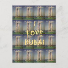 I Kärlek Dubai Vykort