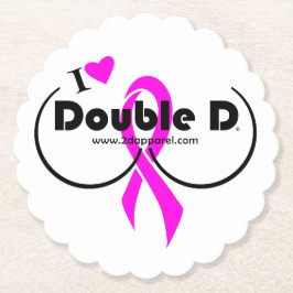 I KÄRLEK Dubbla D på White Underlägg