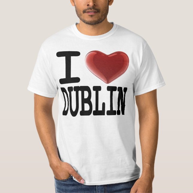 I Kärlek DUBLIN Tee (Framsida)