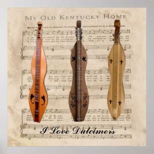 I KÄRLEK DULCIMERS* POSTER