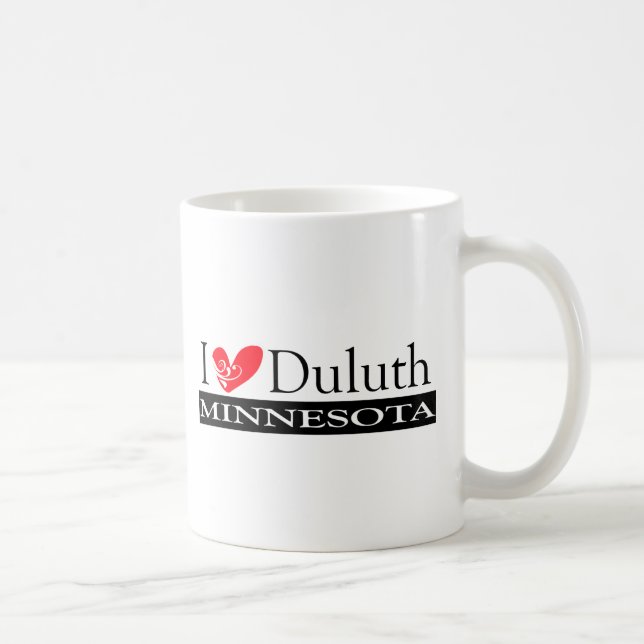 I Kärlek Duluth Minnesota Kaffemugg (Höger)