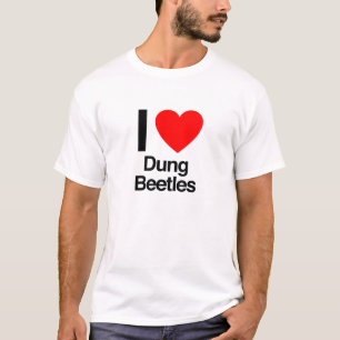i kärlek dung beetles t-shirt