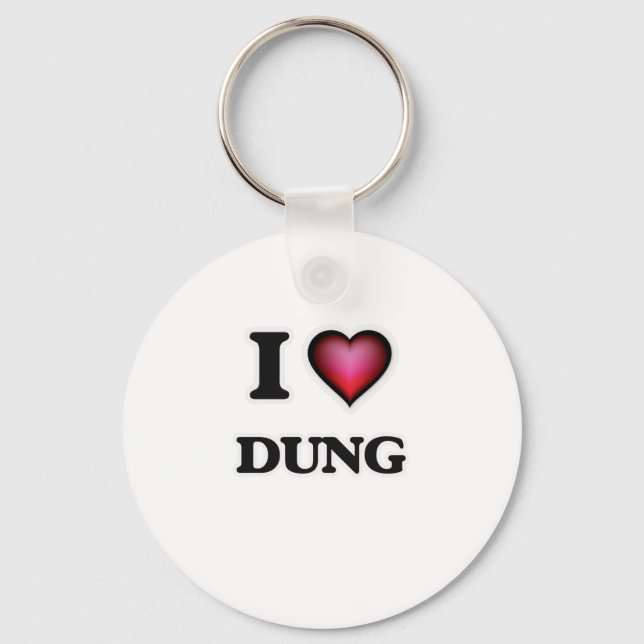 I kärlek Dung Nyckelring (Framsida)
