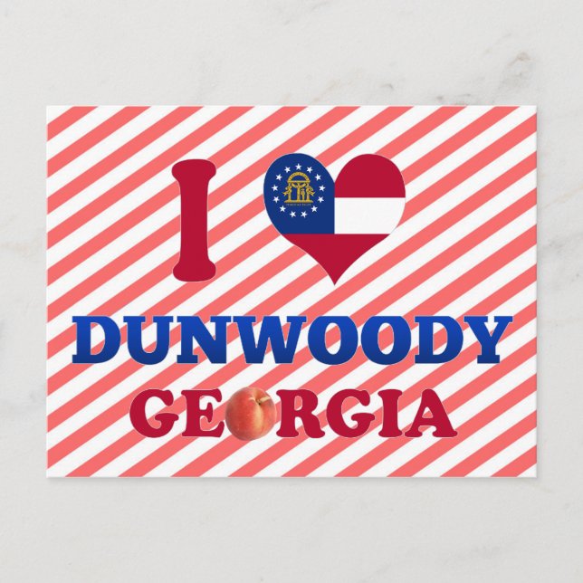 I Kärlek Dunwoody, Georgien Vykort (Framsida)