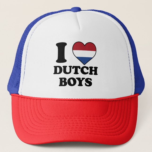 I kärlek Dutch Boys Keps (Framsida)