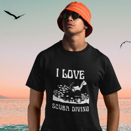 I KÄRLEK DYKA T SHIRT