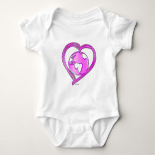 I KÄRLEK EARTH-serien (Rosa) T-shirt