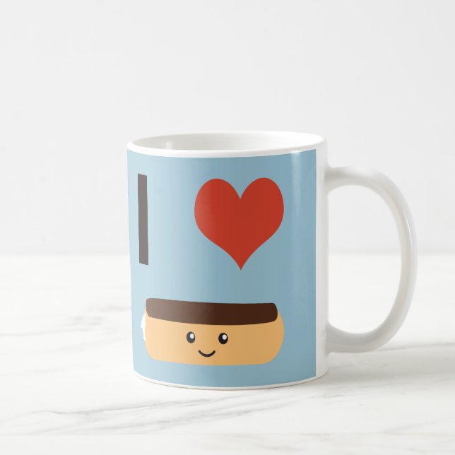 I kärlek Eclairs Kaffemugg (Höger)