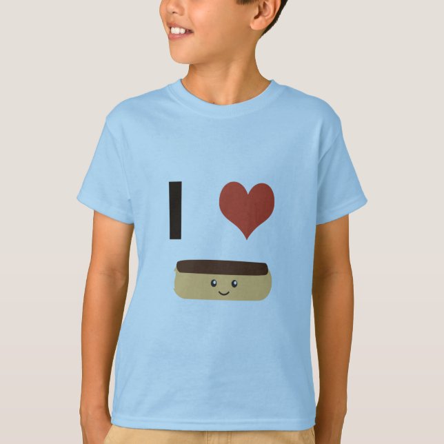 I kärlek Eclairs T-shirt (Framsida)