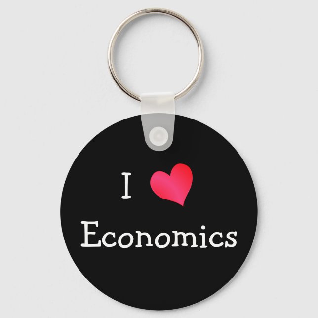 I Kärlek Economics Nyckelring (Framsida)