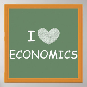 I Kärlek Economics Poster