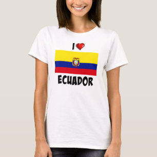 I Kärlek Ecuador T-shirt
