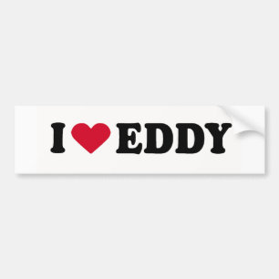 I KÄRLEK EDDY BILDEKAL