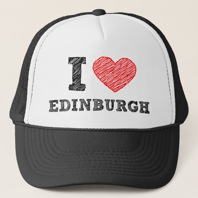 I-kärlek-Edinburgh Keps (Framsida)