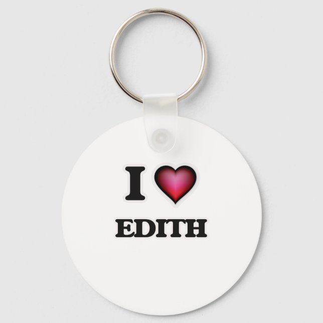 I Kärlek Edith Nyckelring (Framsida)