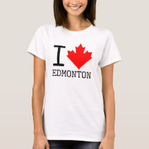 I Kärlek Edmonton, Alberta Canada Maple Löv Women