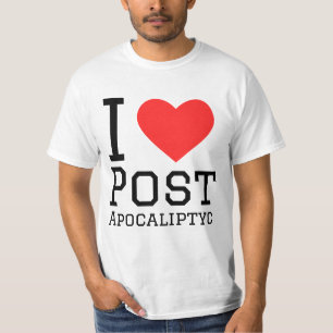 I kärlek efter apokalyptisk behandling t shirt
