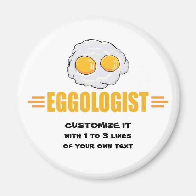 I Kärlek Eggs Magnet (Framsidan)