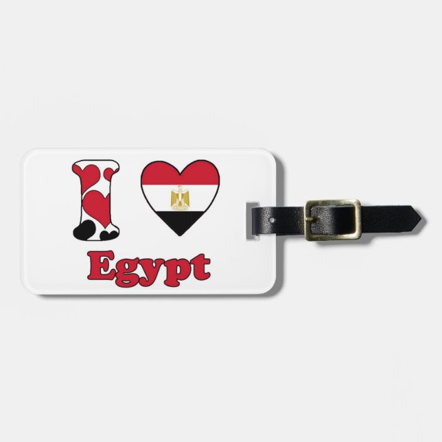 I KÄRLEK EGYPTEN BAGAGEBRICKA (Horisontell Framsida)
