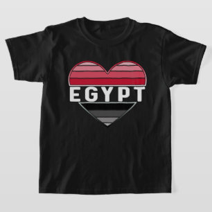 I Kärlek Egypten, egyptiskt hjärta T Shirt