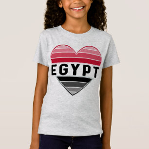 I Kärlek Egypten, egyptiskt hjärta T Shirt