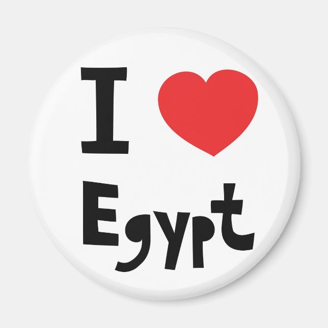I KÄRLEK EGYPTEN MAGNET (Framsidan)