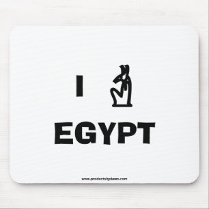 I Kärlek Egypten Mousepad Musmatta