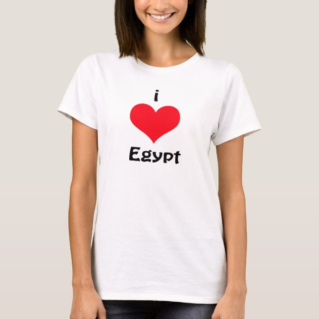 I KÄRLEK EGYPTEN T-SHIRT (Framsida)