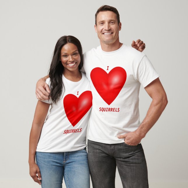 I Kärlek-ekorrar.. -... -.... -................... Tee (Unisex)