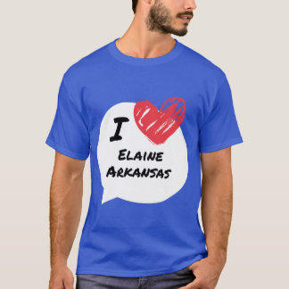 I kärlek Elaine Arkansas T Shirt