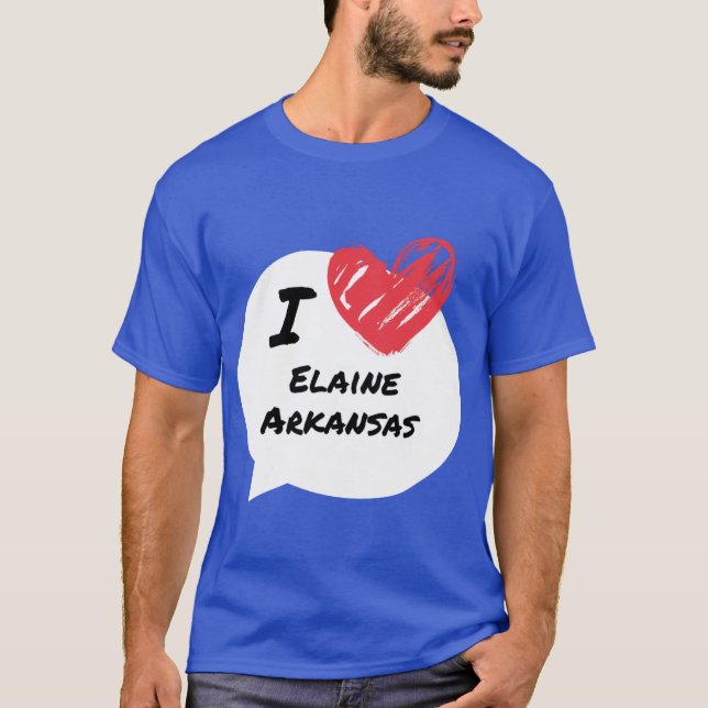 I kärlek Elaine Arkansas T Shirt (Framsida)