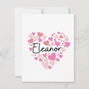 I kärlek Eleanor Anteckningskort