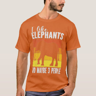 I Kärlek Elephants och kanske tre personer för ele T Shirt