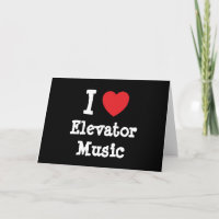 I kärlek Elevator Music anpassningsbar personlig