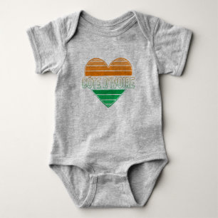 I Kärlek Elfenbenskusten Kusten, Elfenbenskustens T Shirt