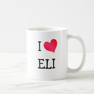 I Kärlek Eli Kaffemugg