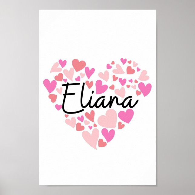 I kärlek Eliana Poster (Framsidan)