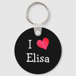 I Kärlek Elisa Nyckelring