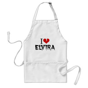I Kärlek Elvira Broken Heart Förkläde