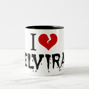 I Kärlek Elvira Broken Heart Två-Tonad Mugg