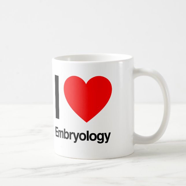 i kärlek embryologi kaffemugg (Höger)