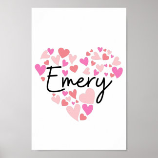I kärlek Emery Poster