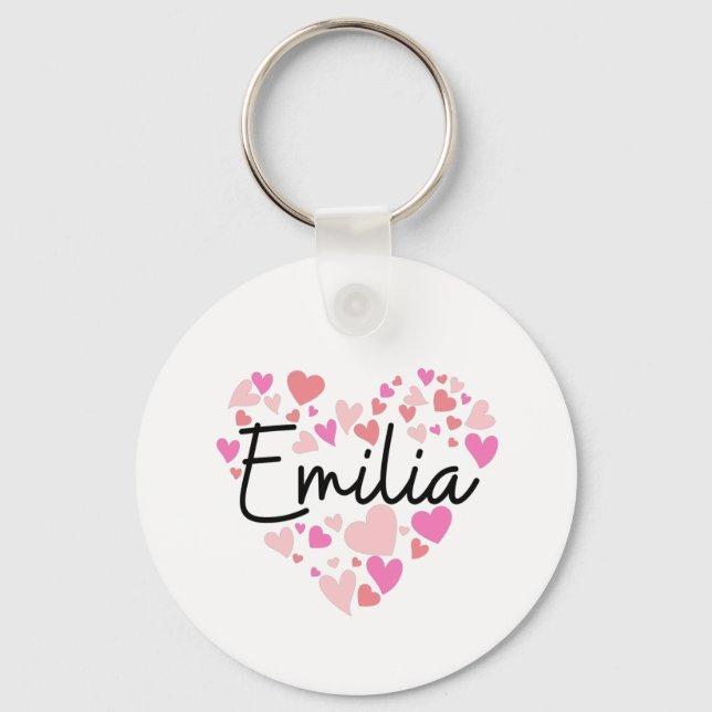 I kärlek Emilia Nyckelring (Framsida)