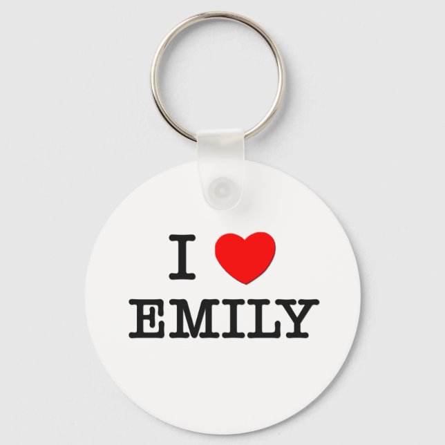 I Kärlek Emily Nyckelring (Framsida)
