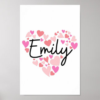 I kärlek Emily Poster